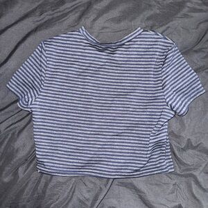Striped Crop Top